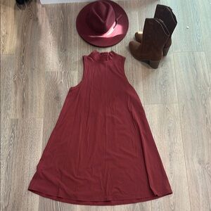 Lululemon dress size 6 rust color